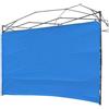 NINAT Tenda parasole per gazebo da 2,5 m, impermeabile, per gazebo a gamba dritta, solo parete laterale (telaio a baldacchino non incluso), parete blu