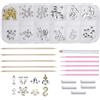 Generico Gemma Dei Denti In - Gioielli Per Denti Fai-da-te, Kit Brillante Alla, Attrezzatura Scintillante Per Principianti | Set Di Decorazioni Per La Bellezza, Strass Dentali, Griglie Adesive P