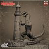 X-PLUS Ray Harryhausen Rhedosaurus 1/72 Kit Di Modello GIAPPONE UFFICIALE