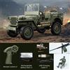 JJRC Voiture Telecomandata JJRC C8815 Jeep Willys 1940 RC Crawler 1:10 4x4 Verde