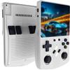 Cloudpower Console di gioco portatile R40XX 128G Storage con schermo da 4 2 pollici compatibile con sistema di supporto per arcade multiplayer (bianco)