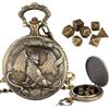 Generico Set Mini : Collezione Di Da Gioco Poliedrici, Custodia Per Orologio Da Tasca | Specifiche Del Metallo Con Motivo A Drago, Per Giocatori Principianti, Adulti, Feste, Viaggi A Casa,