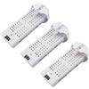 ZYGY 3PCS 3.7V 400mAh Batteria al Litio Batteria Drone per Syma X22 X22W RC Quadcopter Drone Batteria Ricambi Batteria UAV-Bianca