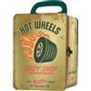 Hot Wheels Valigetta Hot Wheels vintage metallo oro per 18 auto 03353 CEFA