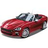 Burago FIAT 124 SPIDER 2016 RED