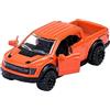 Majorette Premium Cars Ford F-150 Raptor, arancione, rosso