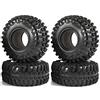 KEEDA 2.2 Pollice 130mm Pneumatici Gomma per Scala 1:10 RC Rock Crawler Auto Axial SCX10 D90 RR10 Wraith Yeti