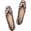 Frank Mully Ballerine da donna con punta quadrata, slip-on, scarpe da balletto, comode da donna, con scollo a V