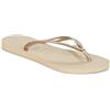 Havaianas Slim Crystal Glamour Swarovski Infradito Donne Nero Infradito Shoes
