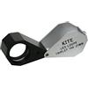 Kite Triplet Kite 10 x LED-Lente d'ingrandimento 10 x, diametro anteriore 21 mm, nero