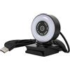 DEARMAMY Webcam per Computer 1080p 5mp con Microfono Riduzione Rumore | Angolo 95 Gradi, Messa a Fuoco Fissa, USB 2.0 Plug And Play, ABS Nero per Video Live