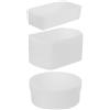 ELAYARD 3 Pezzi Diffusore Morbido per Luce Flash Softbox in Plastica Bianca Set da 3 Pezzi Compatibile con Godox Tt600/Tt685/V850/V860 per Fotografia Professionale e Riprese in Studio