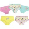 Get Trend Paw Patrol | Hello Kitty | Bluey Culotte Bambina, Confezione da 5 Slip, Mutande in 100% Cotone, Intimo Morbide e Leggere, Mutandine Vita Elasticizzata