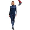Merino.tech Set Intimo Termico Donna 100% Lana Merino Zip + Calze | Abbigliamento Tecnico con Mezza Cerniera: Intimo Termico Termoregolante per Sci, Trekking e Outdoor