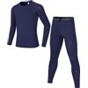 Dtone Maglia termica a maniche lunghe e leggings da calcio per bambini | Set termico sportivo per atletica, foderato in pile, morbido e traspirante, per hockey, sci, attività all'aperto