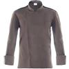 GIBLOR'S Ergos Workwear Giblor's Giacca RAUL da Cuoco Chef Manica Lunga Collo Coreano Uomo Slim TORTORA
