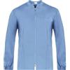 GIBLOR'S Ergos Workwear Giblor's Casacca GABRIELE da Lavoro Manica Lunga in Cotone Uomo Slim Fit AZZURRO