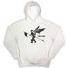 Linkin Park Street Soldier Felpa con Cappuccio Adulto Unisex (M) (Bianco)