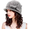 INOGIH - 2207n, Cappello a Falda Larga Donna