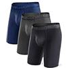 DAVID ARCHY Boxer da Uomo Pantaloncini retrò con Tasca 3D rigonfia, Mutande da Uomo in bambù Biancheria Intima di Base Ultra Morbida Traspirante, Pacco da 3/4