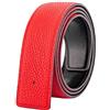 Vatee's Cintura di Sostituzione in Pelle Reale Donna/Uomo Senza Fibbia | 32mm/34mm/38mm Larghezza, Senza fibbia, Cintura in pelle genuina