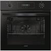 Candy Idea FIDCP N615 L, Forno multifunzione, 65 l, 1 vassoio e 1 griglia, ventola radiale, pulizia acquativa, convezione + ventilatore, 8 funzioni, comandi Push&Pull, doppia porta in vetro, nero