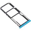 Generico Ricambio compatibile con XIAOMI REDMI 9AT (6.53) M2006C3LVG Carrello Vassoio alloggio tray porta scheda nano Sim1+ SIM 2 + SLOT SLITTA Alloggio Memoria Micro Sd CARD verde
