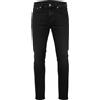 NUDIE JEANS Long John Jeans Da Uomo W28/L32 Slim Stretch Denim Nero