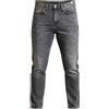 NUDIE JEANS Pantaloni Jeans Uomo Pile Led W30 L32 Grigio Marble Skinny Fit