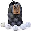Second Chance Palline da golf riciclate Lake, usate, confezione da 48, grado B per Nike Lakeballs