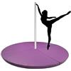Generic Crash Mat per Pole Dancing, tappetino fitness pieghevole portatile per allenamenti a casa e ginnastica