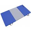 Urban Fitness Tappetino da Palestra Pieghevole in 3 Parti, 185 x 95 x 5 cm | Schiuma ad alta densità da 5 cm, design pieghevole a tre pannelli, maniglia per il trasporto e supporto per tumbling