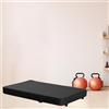 NINMORTH Copertura per tapis roulant in tessuto Oxford 210D, impermeabile e antipolvere, con orlo elastico, nero, 134,6 x 63,5 x 15,2 cm