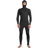 Quiksilver 2025 - Muta da uomo con cappuccio e cerniera sul petto, 5/4/3 mm, colore nero