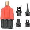 Bohaner Kit adattatore valvola SUP con 4 ugelli per pompa paddle board | Convertitore gonfiabile; Collegamento universale della pompa dell'aria; Design Quick Fit