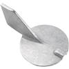 Bbajszx per 50 Motori fuoribordo da 100 Timoni bilanciati 67F-45371-00 per Mariner Force Leghe Zinco Anodi sacrificali Durabilità Anodo Marino Pinna