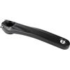 Honseadek Pedivella sinistra 170mm 36 scanalatura per SLX per xt M590 | Interfaccia 36, lunghezza 170mm, compatibile per slx per xt M590, costruzione in alluminio, finitura nera (nero)