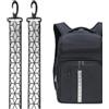 Générique Portachiavi riflettente - Safety Backpack Pendant | Night Running | Visibility Tag For Camping Cycling Walking Hiking Stay Safe and Stylish With Our Safety Reflective Pendant