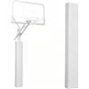zktoermn Protezione per palo da Basket Quadrato 150 cm | Pali da basket, pali quadrati, cuscinetti protettivi impermeabili e resistenti spessi 2,5 cm.