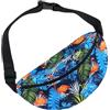 DEARMAMY Blu Marsupio da Corsa in Nylon Stampa Digitale | Chiusura a Zip, Capienza per Oggetti Quotidiani, Stile Casual Creativo, per Attività All'aperto e Sportive