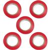 CIOGMZQ 5 rotoli di nastro adesivo per racchette da tennis e badminton | Nastro sigillante speciale per il sudore, nastro adesivo per tennis, badminton, overgrip, resistente