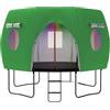 Générique Tenda Di Protezione Solare per Trampolino Protezione Solare Impermeabile | Parapetto Trampolino in tela Oxford adatto per uso esterno, giardino, cortile, area