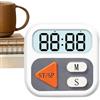 Generisch Timer da cucina per cucinare, display LCD con funzionamento | Timer magnetico per uova adatto per anziani, studenti, palestra, ufficio, casa e lavori di bricolage