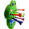 Générique Pochette per tees Golf - Portaoggetti da golf, leggera, portatile | Stoccaggio Tees Golf Rana Per Golfere Accessori Allenamento Pratica Forniture Portatile Sport All'aperto