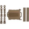 LZAQHMT Tasca IFAK Molle Compatta, Design a Due Pezzi a Sgancio Rapido | Mini Porta-Rotolo Medico per Trauma - con 3 Fissaggi per Cintura Tattica, Gilet MOLLE e Attrezzatura Outdoor