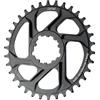Generic Ruota per catena per bicicletta, 32/34/36/38 denti, in alluminio | Corona a montaggio diretto, offset da 3 mm, in lega di alluminio, denti larghi e stretti per guarnitura per biciclette