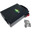 WILLQ Batteria al litio rimovibile da 24 V 10 Ah per sedie a rotelle elettriche | Batteria per sedia a rotelle pieghevole 25,9V, porta ricarica XLR a 3 pin, porta scarica a 4 pin, lunghezza 20cm