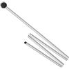 Generic Pali del baldacchino per le aste robuste della tenda della lega di | Bastoni per tenda di ricambio, leggeri, portatili, telescopici, antiruggine, regolabili, compatti, versatili per zaino in