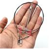 Risveglio 5 pezzi per la pesca in acciaio inox Trace Wire Leaders 93 | Snap and Swivel, lenza da 0,6 mm rivestita in plastica per attrezzatura da pesca d'acqua dolce e salata