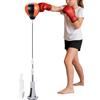 Generico Supporto per Sacco da Boxe Attrezzo da Pugno a Riflesso con | Sacco da Boxe Pesante Autoportante per Alleviare lo Stress, Fitness in Casa, Ufficio, Cortile, Sala
